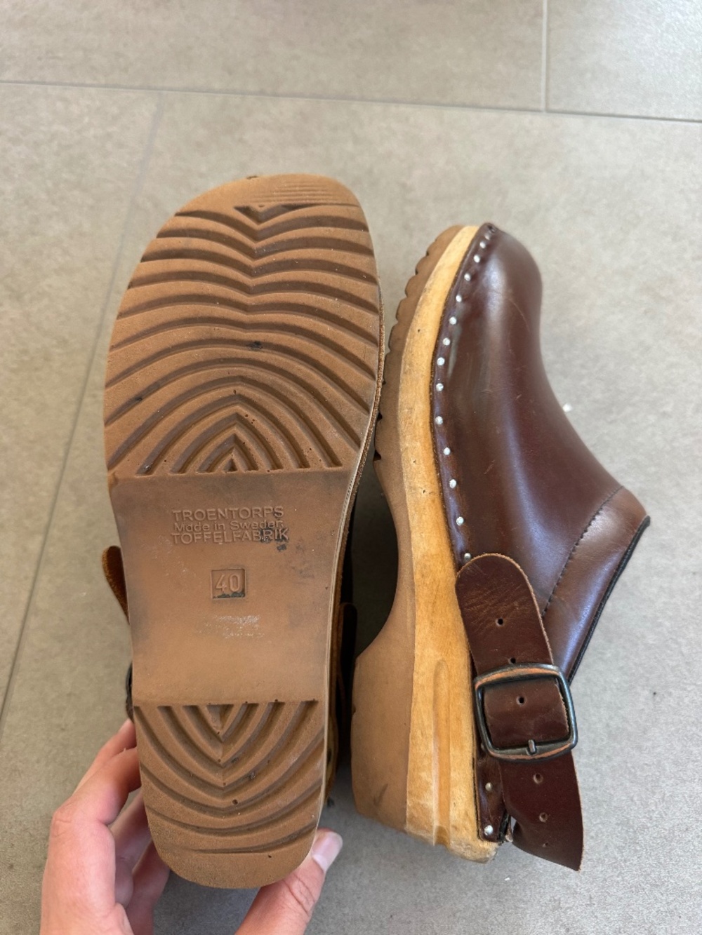 Vintage Troentorp Clogs
